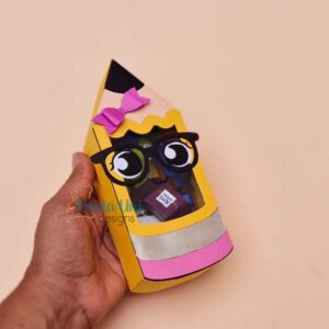 Digital caja en forma de Lapiz