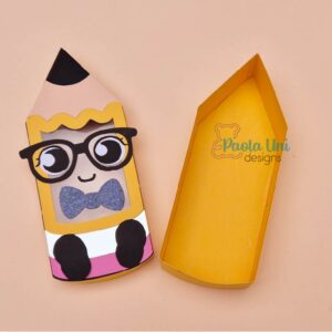 Digital caja en forma de Lapiz