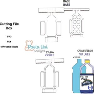 Archivo Digital caja fabuloso papá, no incluye mamá, tiene soporte de chocolates