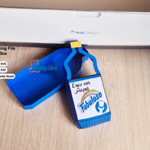 Archivo Digital caja fabuloso papá, no incluye mamá, tiene soporte de chocolates