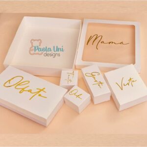 Archivo digital para recortar y armar caja de los 5 sentidos