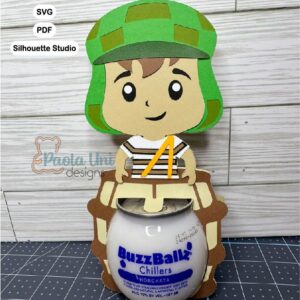 2 archivos digitales para recortar y armar porta lata de 330 ml y porta bebida