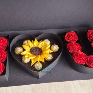 Archivo para recortar y armar caja Para San Valentin