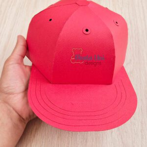 Archivo para recortar y armar caja en forma de gorra con soporte de chocolates SVG, studio Pdf