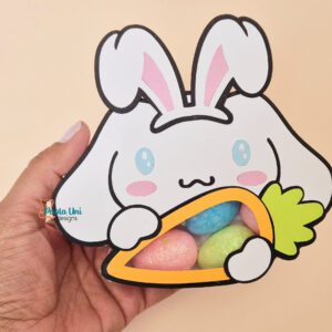 Archivo para recortar y armar caja para pascua