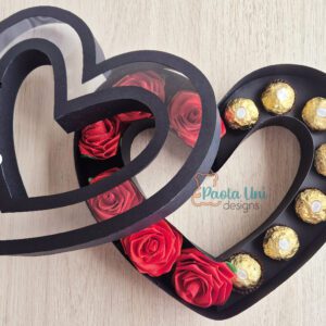 Archivo para recortar y armar caja en forma de cerrazón- precio en dólares PDF  en tamaño A3