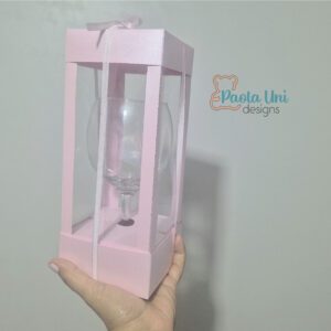 Archivo digital para recortar y armar caja porta copa, se puede pagar con cualquier tarjeta sin importar el país y con paypal