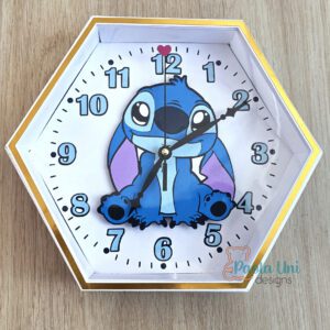 Archivo para recortar y armar reloj stitch, svg, studio, pdf Gratis por tiempo limitado