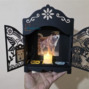 Archivo digital no fisico para recortar y armar altar para el dia de los muertos PDF, SVG, STUDIO