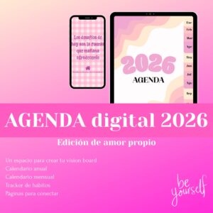 Agenda Digital 2026 edición AMOR PROPIO