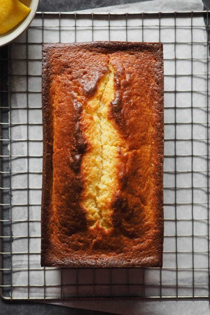 Freshly baked lemon ricotta loaf cake | Paula's Apron Recipe