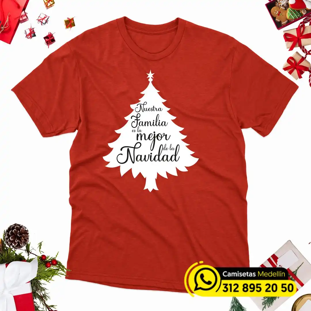 Diseños de camisas para navidad best sale