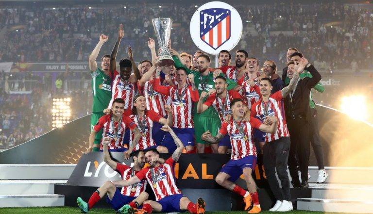 Atletico Madrid, câștigătoare pentru a treia oară a cupei Europa League la fotbal