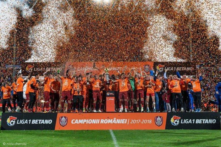 CFR Cluj, din nou campioană națională la fotbal