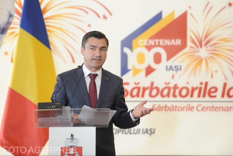 Primarul Iașului, Mihai Chirica, vrea referendum de revizuire a Constituției pentru unire