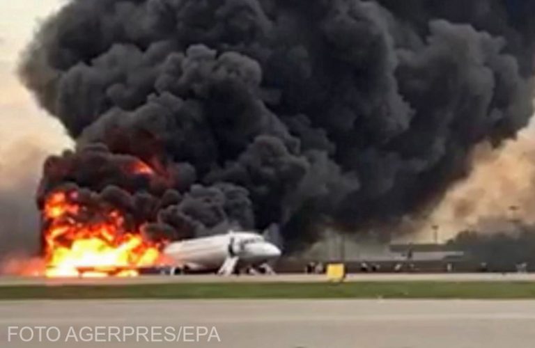 Accident aviatic cu 41 de morți la Moscova Accident aviatic cu 41 de morți la Moscova