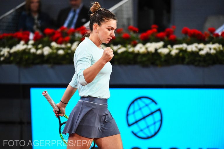 Simona Halep s-a calificat în semifinalele turneului de la Madrid