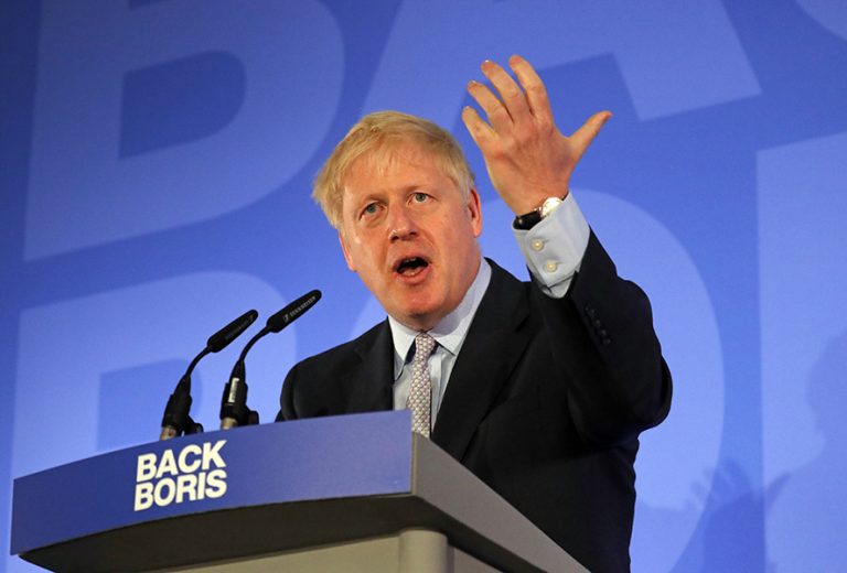 Campanie pentru alegerile anticipate din Marea Britanie: Johnson îl compară pe Corbyn cu Stalin Campanie pentru alegerile anticipate din Marea Britanie: Johnson îl compară pe Corbyn cu Stalin