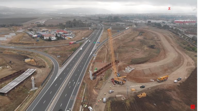 O familie a obținut oprirea lucrărilor la autostrada A10 Sebeș-Turda
