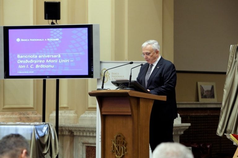 Emisiuni numismatice la BNR, Istoria Aurului și Desăvârșirea Marii Uniri – Ion I.C. Brătianu