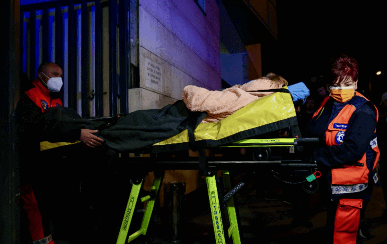 tensiune politică după un spital