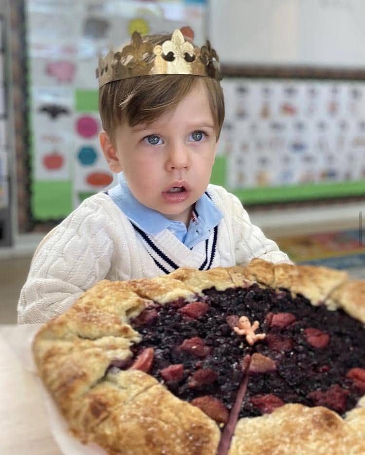 French preschool student