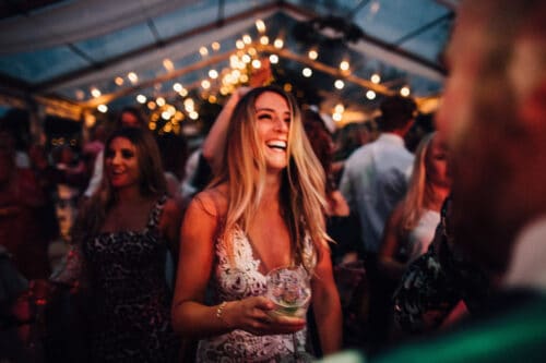 happy bride wedding photograph