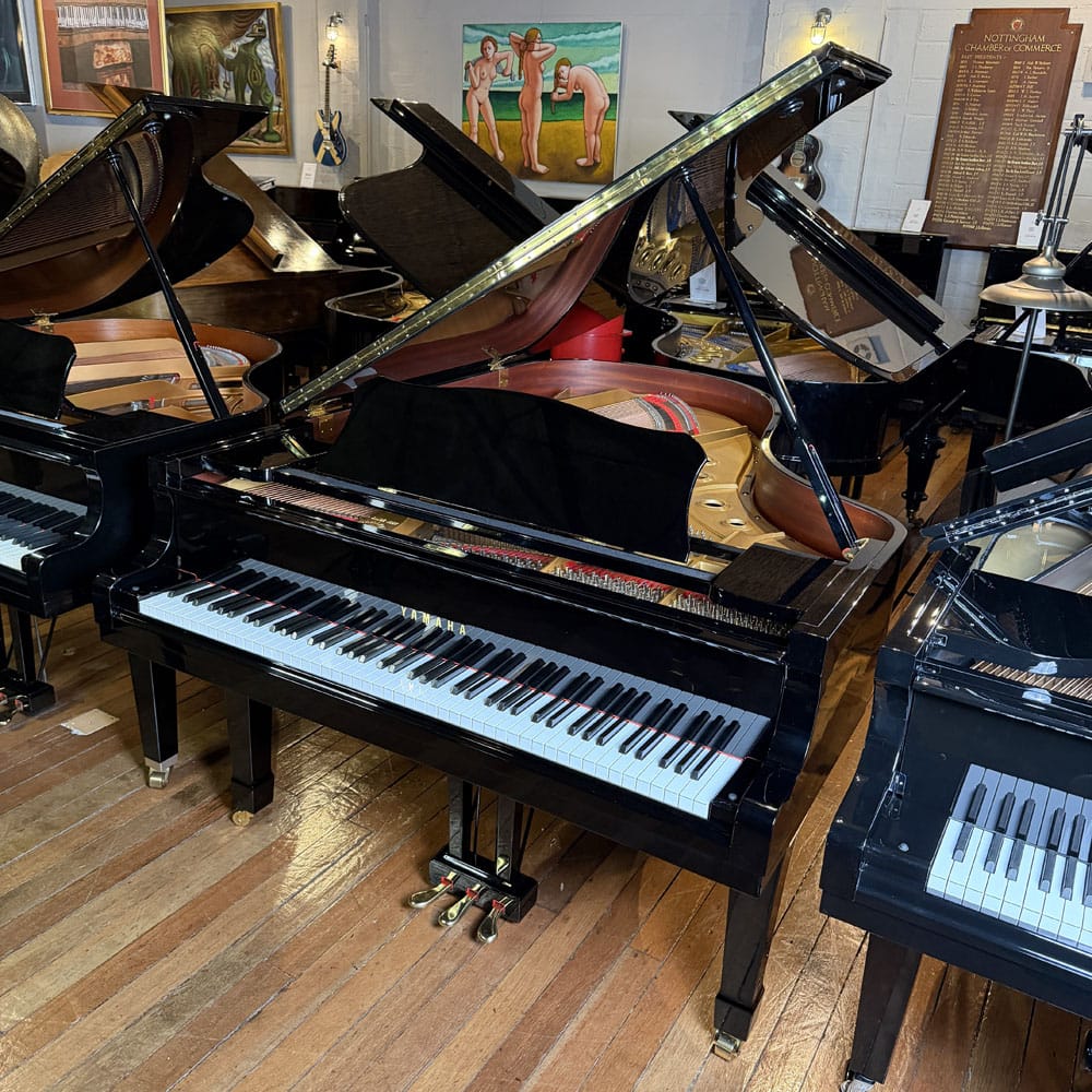 Reconditioned | Yamaha C5 | Grand Piano  | Black Polyester | 3690145