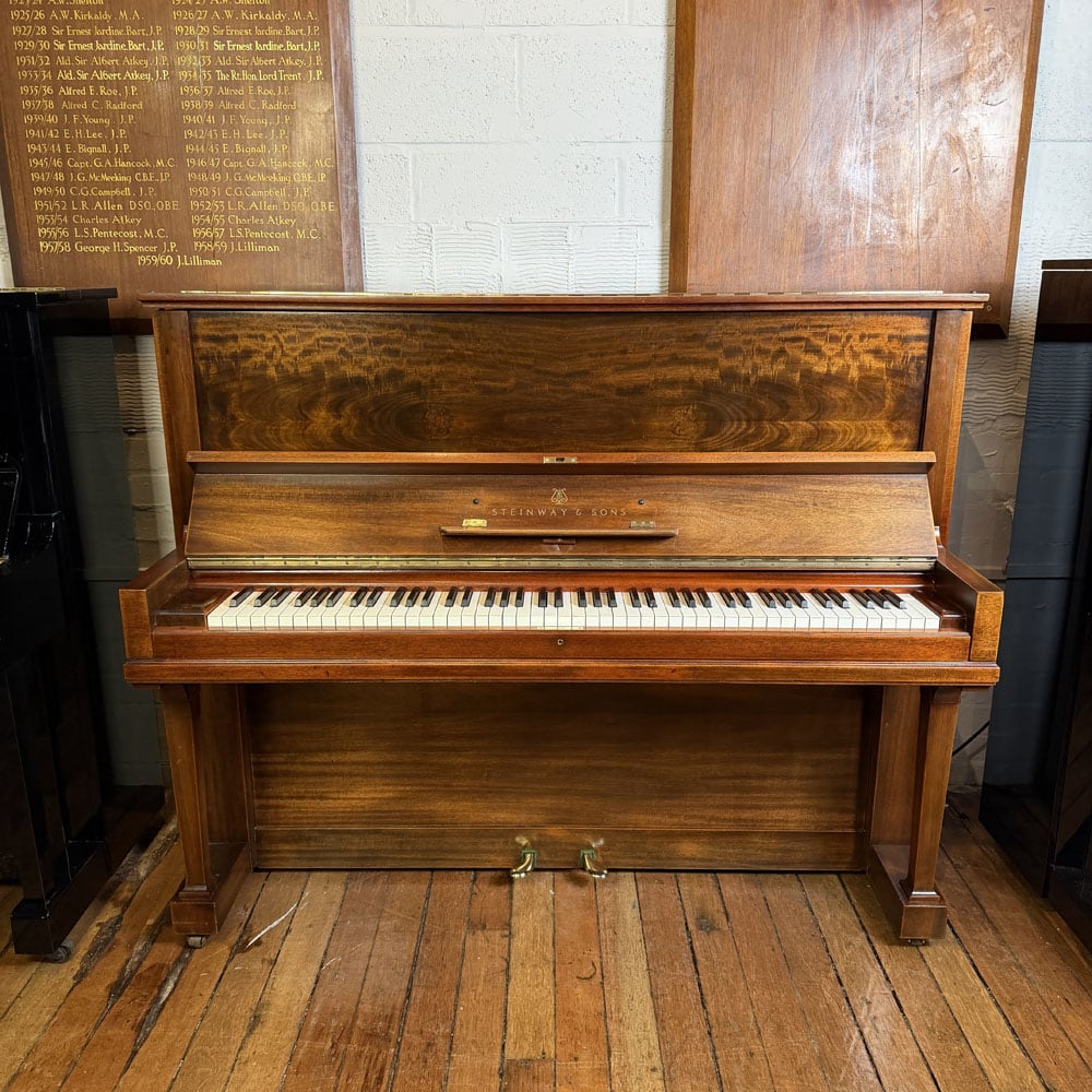 Used | Steinway & Sons Model V | Upright Piano  | Sapele Mahogany  | 278374