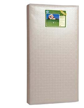 4. Sealy Soybean Foam-Core Infant/Toddler Crib Mattress
