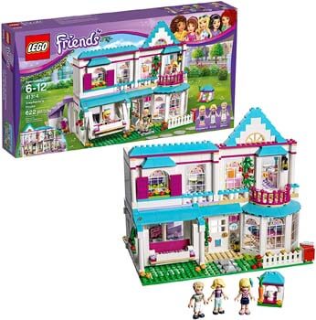 6. LEGO Friends Stephanie's House 41314 Build and Play Toy House