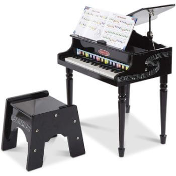 1. Melissa & Doug Learn-to-Play Classic Grand Piano