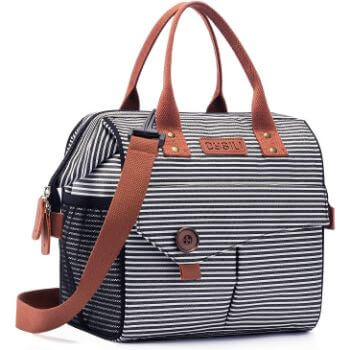 7. Kasibon Lunch Bag with Leak Proof Material, Insulated Lunch Box