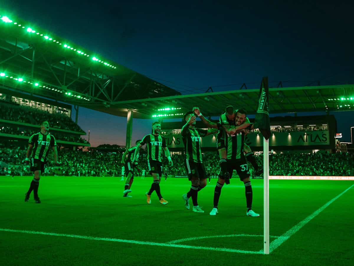 Austin FC - Q2 Stadium Lighting Celebration