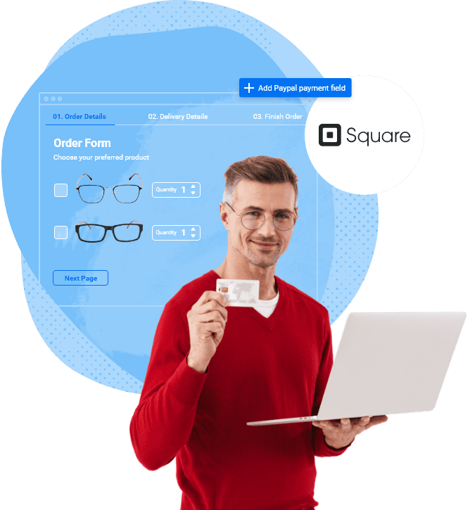 creating square order forms