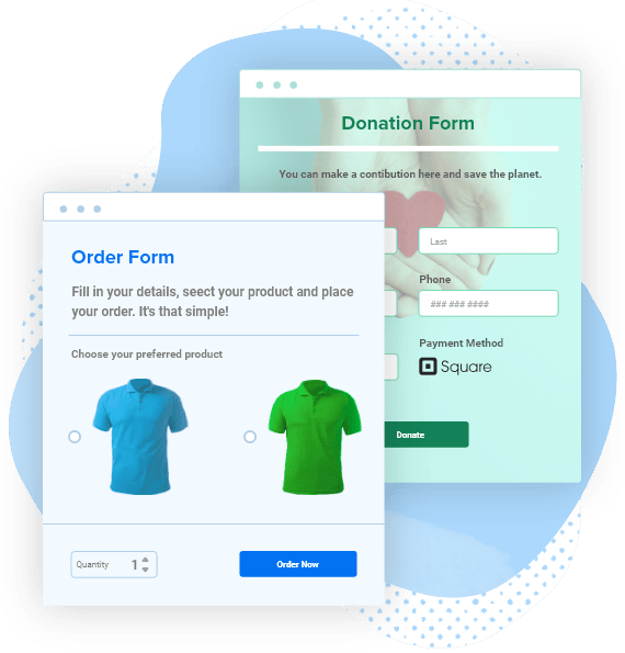 square donation order forms