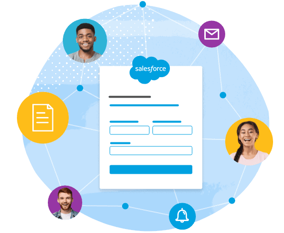Feed data into any Salesforce object