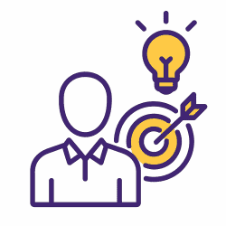 Illustration “Un sens” – concept d’alignement dans le logiciel de recrutement Leihia Talent Acquisition Suite (ATS)
