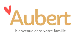 Logo Aubert – enseigne spécialisée puériculture et équipement pour bébé