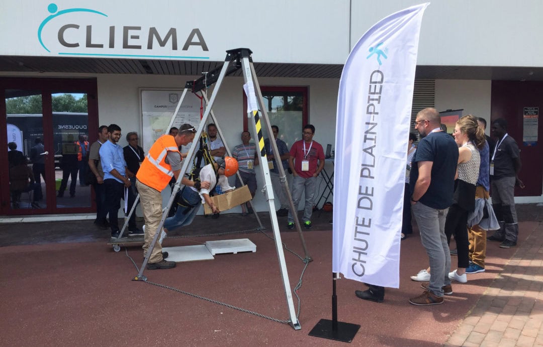 Prévention chutes de plain pied journée sécurité nord Lille Valenciennes