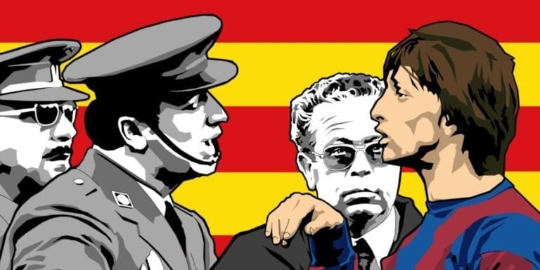 ‘Football of resistance’; Johan Cruyff and the Catalonian struggle ‘Football of resistance’; Johan Cruyff and the Catalonian struggle
