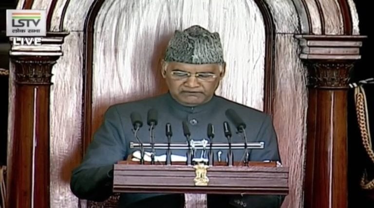 Budget session begins; 16 opposition parties boycotted president’s address Budget session begins; 16 opposition parties boycotted president’s address