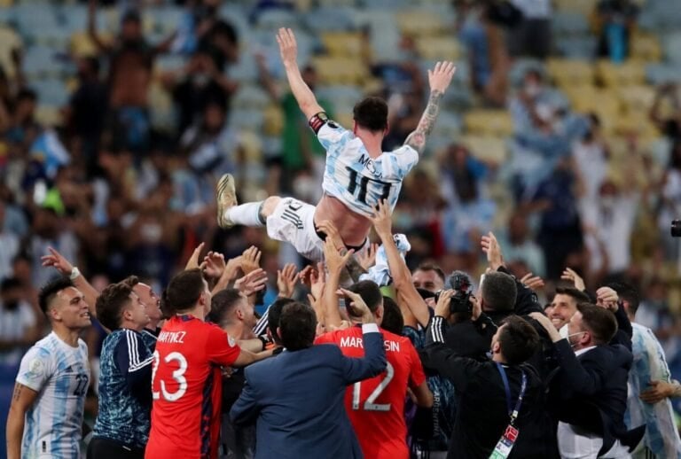 Angel scores for Messiah; Argentina beats Brazil, wins Copa America title Angel scores for Messiah; Argentina beats Brazil, wins Copa America title