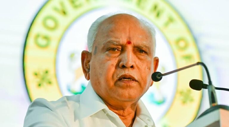 BS Yediyurappa resigns as Karnataka Chief Minister BS Yediyurappa resigns as Karnataka Chief Minister