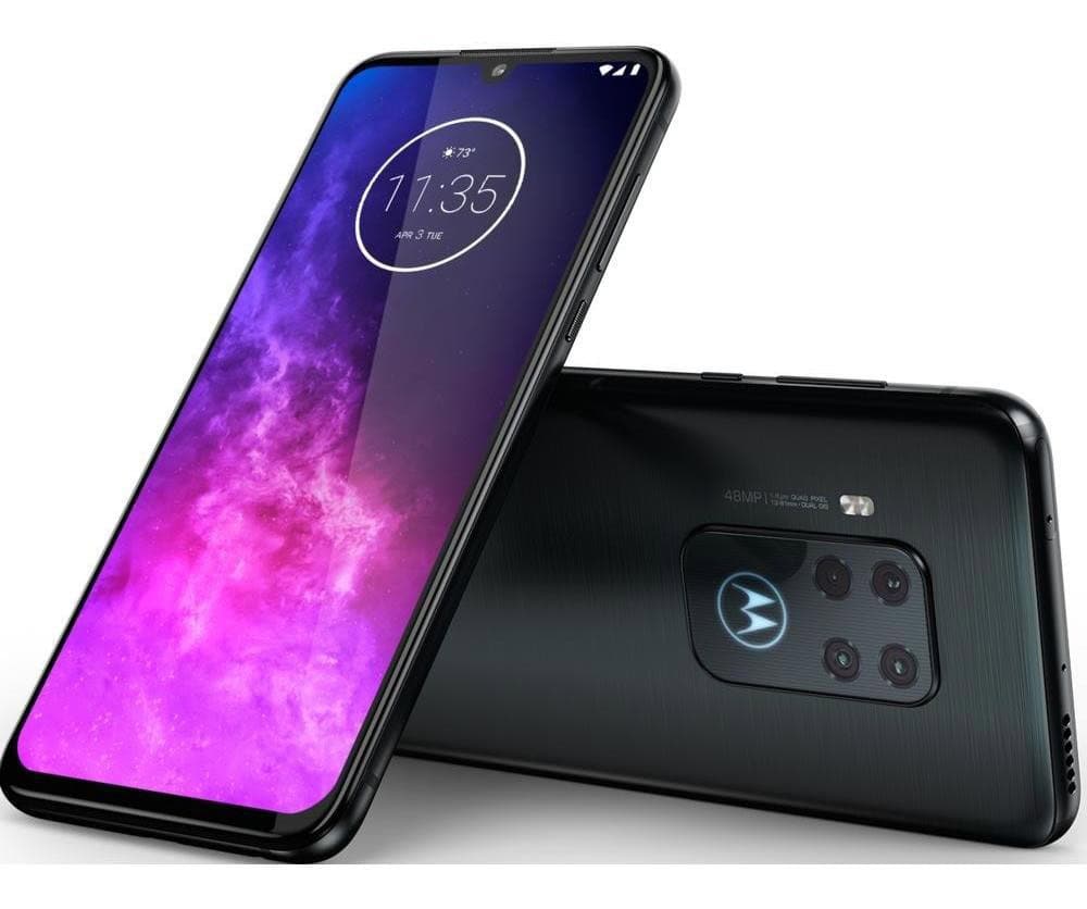 Motorola One Zoom Xt2010-1 Titanium – 128GB ROM, Tela 6.4” OLED, Cam. 48 MP Quad Pixel, Selfies de 25 MP Quad Pixel