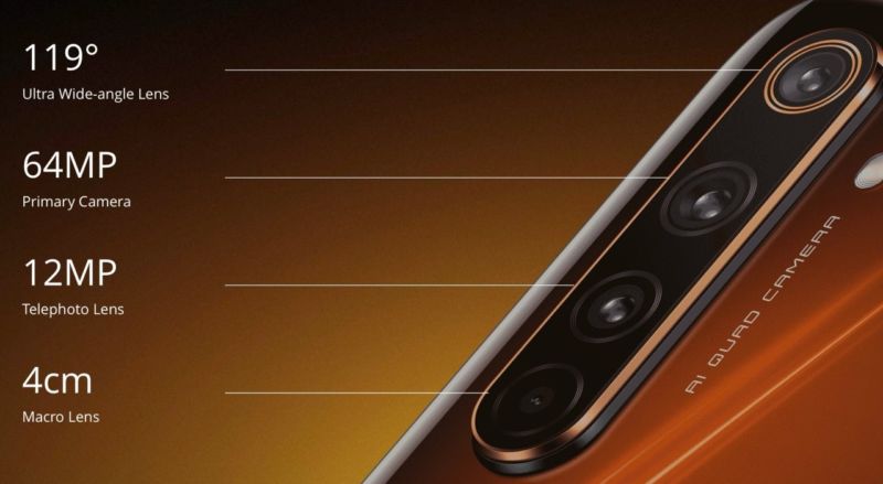 Realme 6 Pro – 128GB ROM – 8GB RAM – 06 Câmeras – Tela 6.6" 90hz – Dual Chip – 4300 Mah