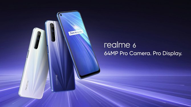 Realme 6 Pro – 128GB ROM – 8GB RAM – 06 Câmeras – Tela 6.6" 90hz – Dual Chip – 4300 Mah