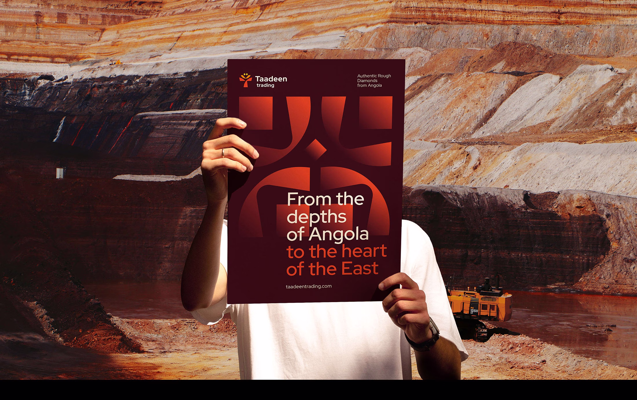 Granit advertising campaign billboard visualization