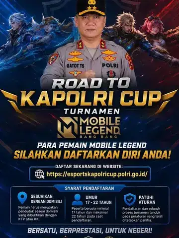 Road to Kapolri Cup MLBB 2026 Hadir di Padang, Polda Sumbar Buka Panggung Prestasi bagi Generasi Esports