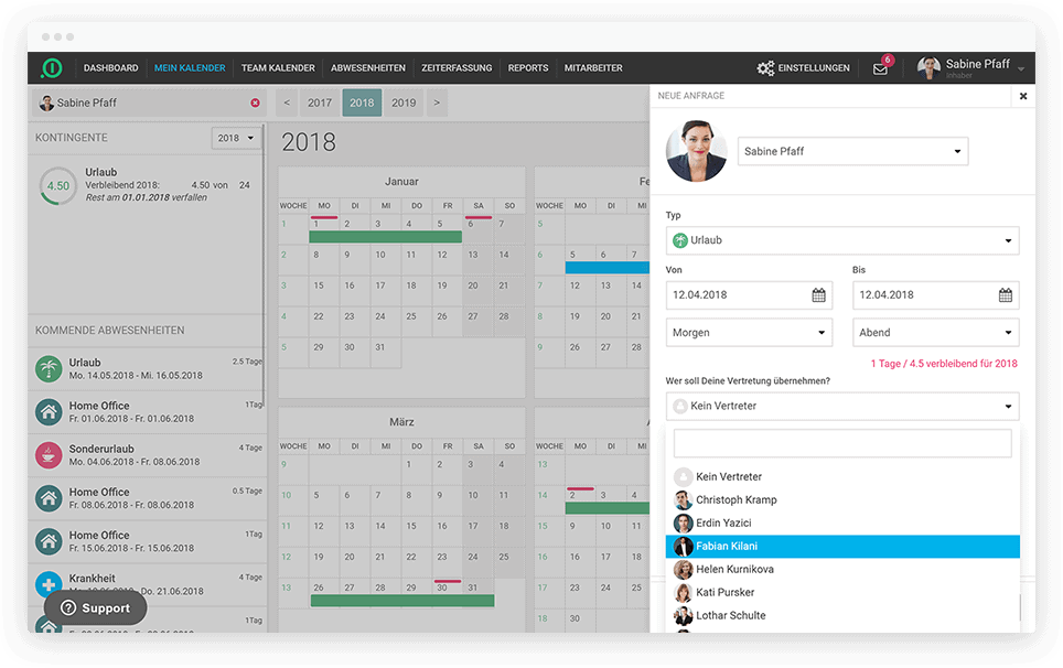 Personalverwaltung per Software und App